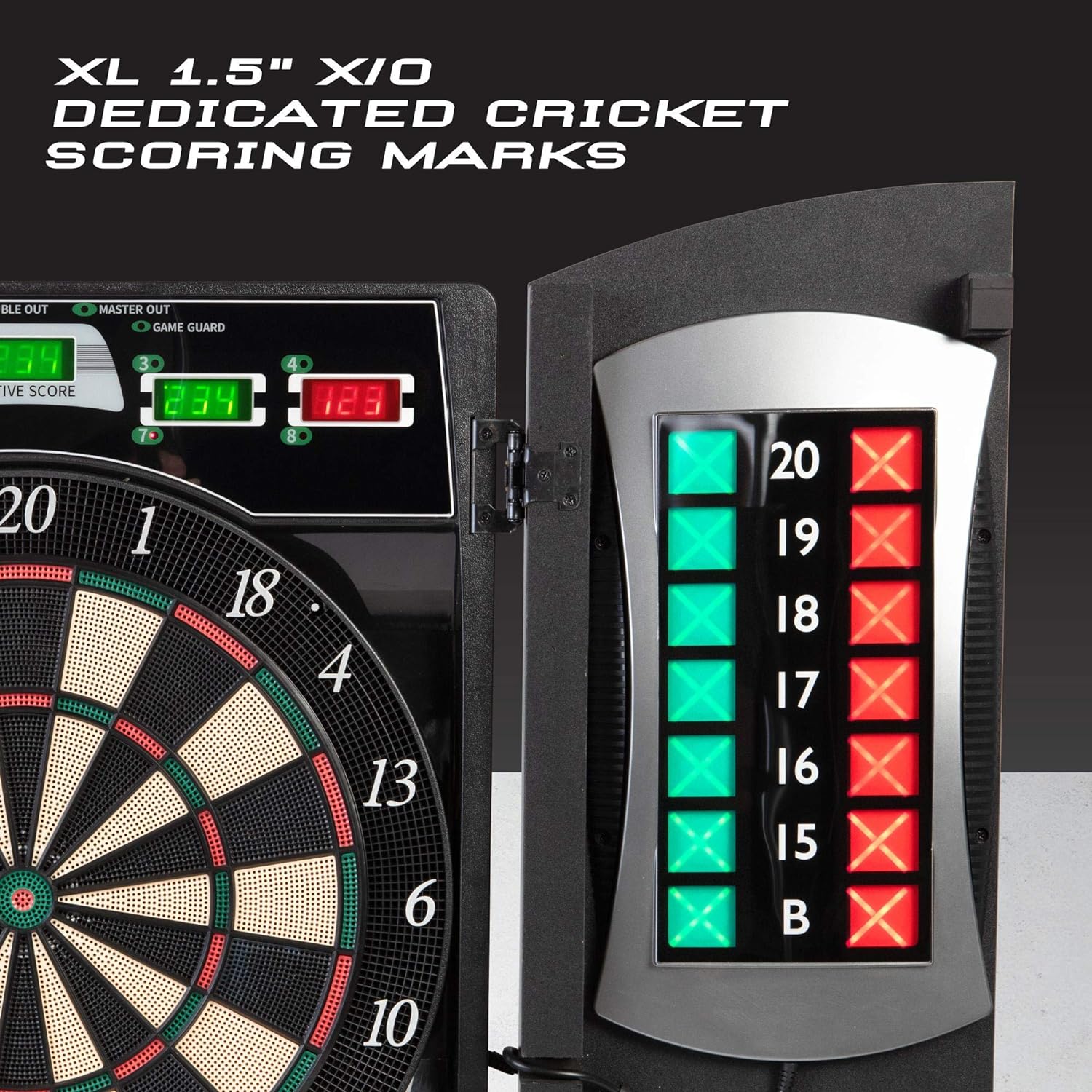 Arachnid Cricket Maxx Electronic Dartboard Set