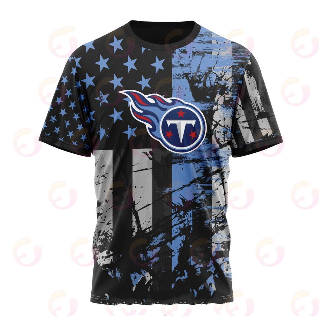 TENNESSEE TITANS 3D HOODIE JERSEY FOR AMERICA