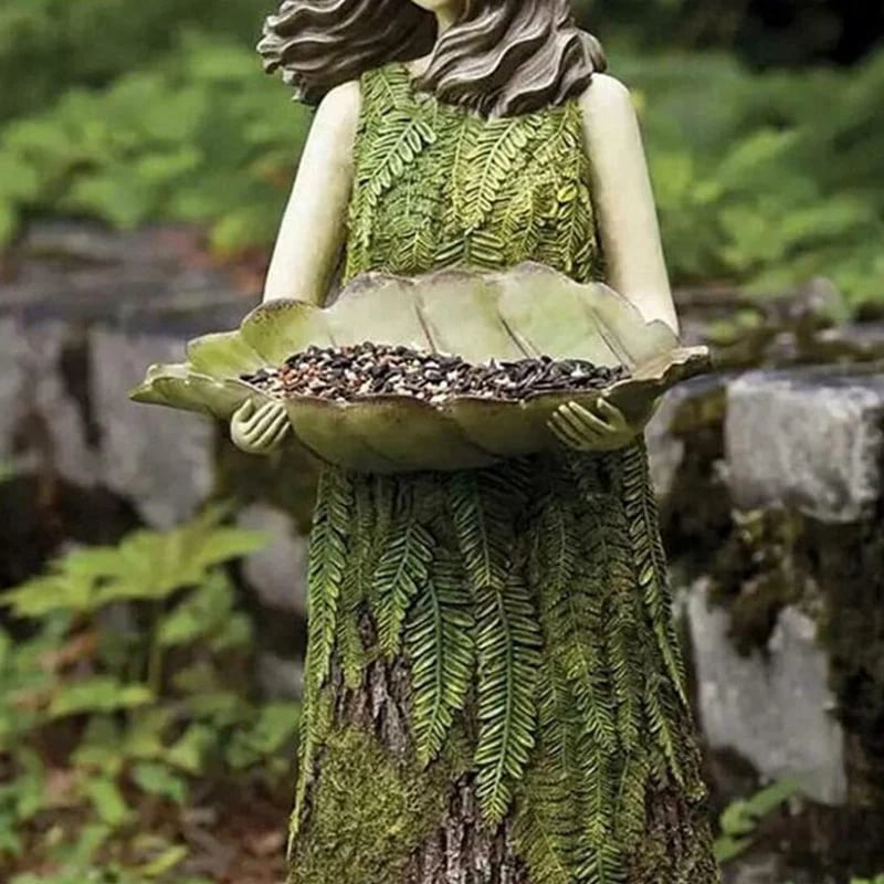 🔥Last Day 70% OFF - Forest Girl Bird Feeder
