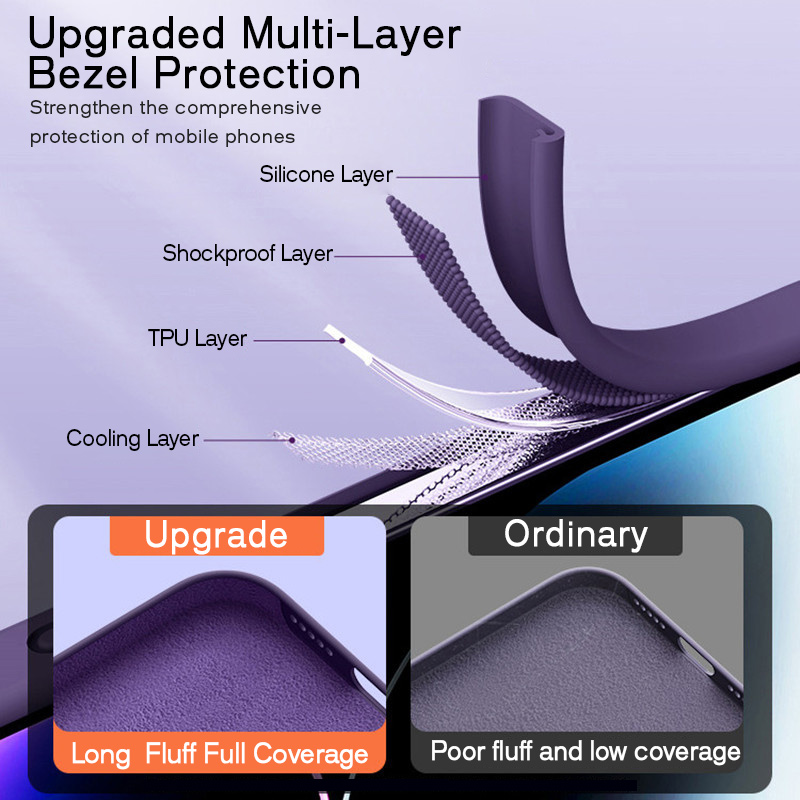 Liquid Silicone All-Inclusive iPhone Case