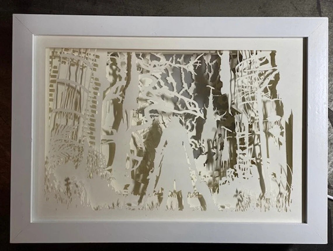 Hot! Deluxe Bloodborne 3D Light Box