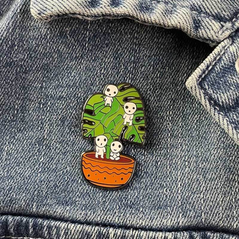 Cute Plant Friends Pin