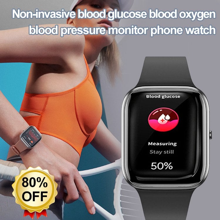 Painless Non-invasive Blood Glucose Monitor Smartwatch