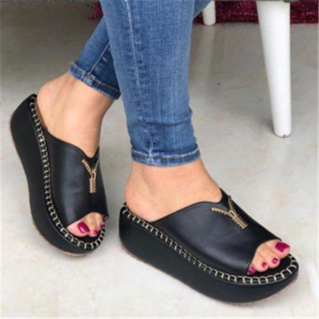 Sursell Trendy Comfortable Platform Sandals