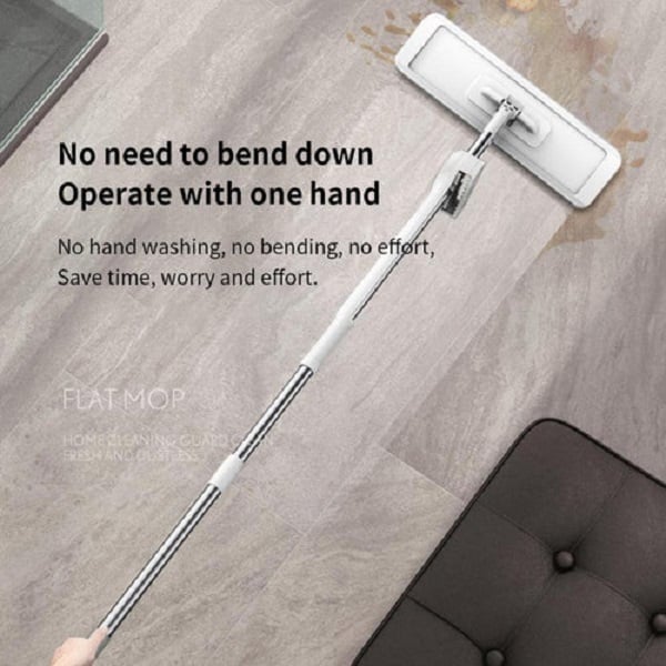 💥Clearance Sale - Squeeze Flat Mop Hand Free Washing-🔥BUY 2 GET 10% OFF TODAY!!!