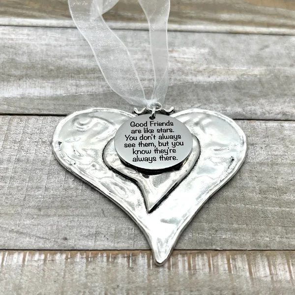 Christmas Ornament Gift - Good Friends Are Like Stars