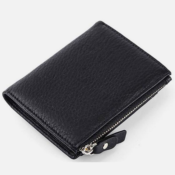 Multi-Card Genuine Leather Wallet