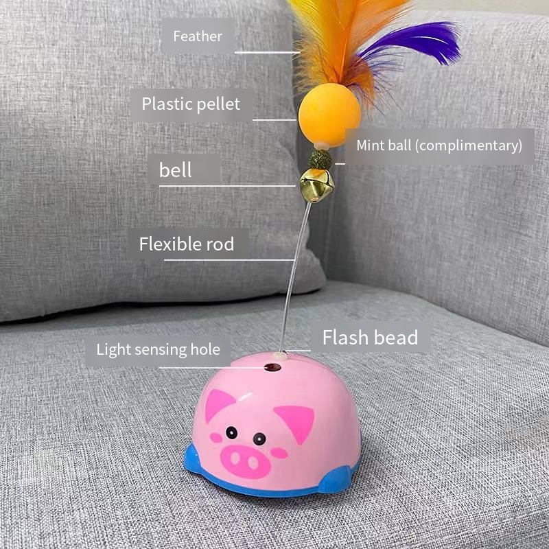(🔥Last Day Promotion-SAVE 50% OFF)😽Smart Sensing Interative Cat Toy-BUY 2 GET 10% OFF & FREE SHIPPING！