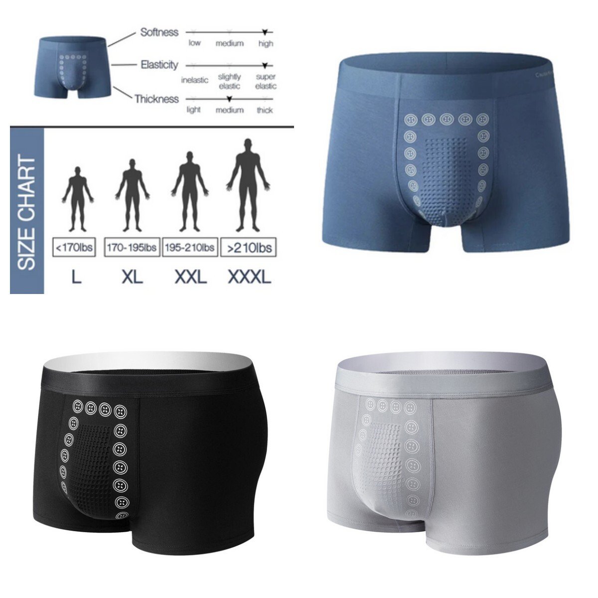 Summer Hot Sale 50% OFF-Energy Field Therapy Men's Underwear