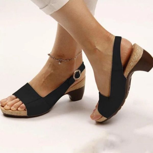Clearance Sale🔥🔥- Comfortable Elegant Low Chunky Heel Shoes-🔥FREE SHIPPING