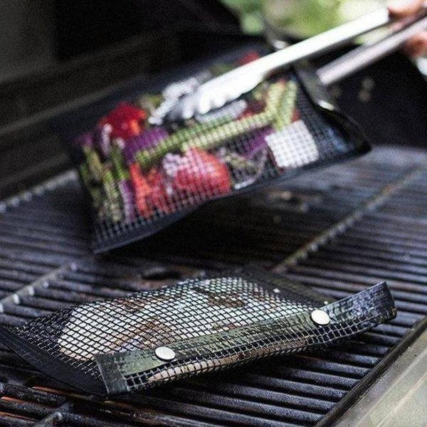 (🔥Summer Hot Sale-50% OFF)Reusable Non-Stick BBQ Mesh Grill Bags-BUY 3 GET 1 FREE & FREE SHIPPING