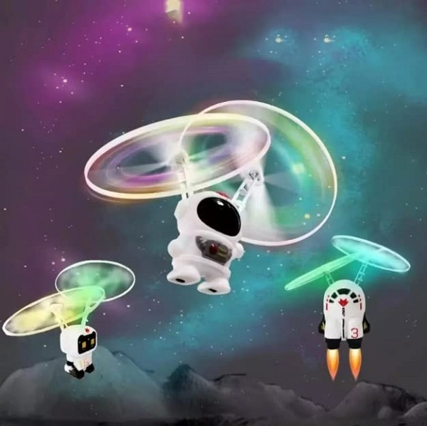 Levitating Spaceman Figure Toy for Kids