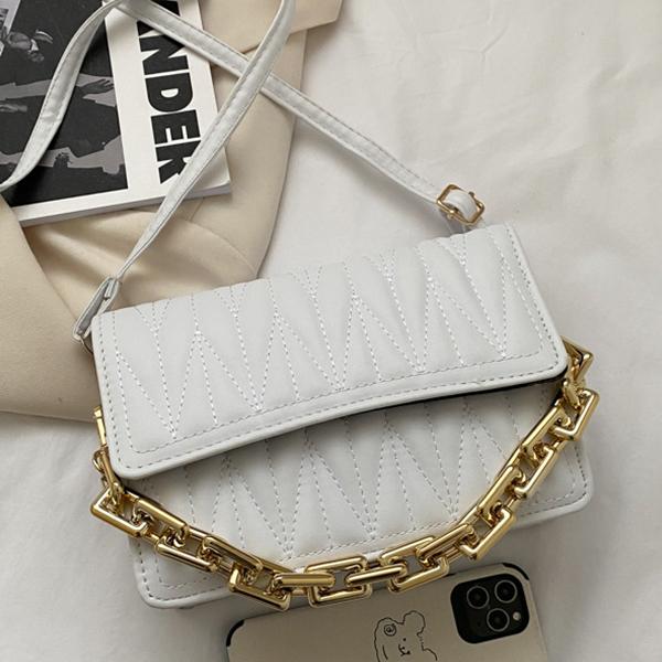 Chicinskates Fashion Obscured PU One-Shoulder Diagonal Bag
