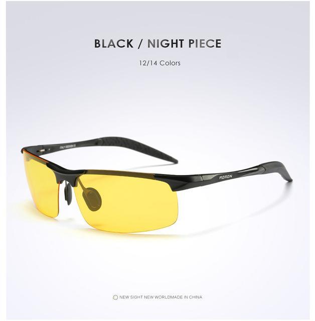 2022 Men's Photochromic Sunglasses with Anti-glare Polarized Lens