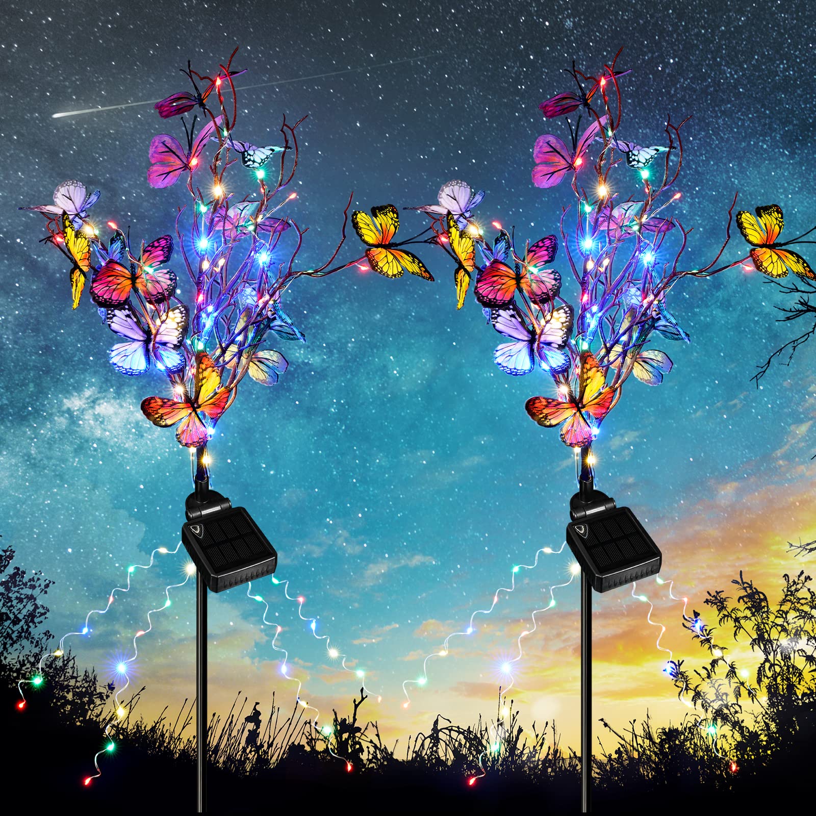 🔥Last Day Promotion 70%🔥-Solar Outdoor Butterfly Lights