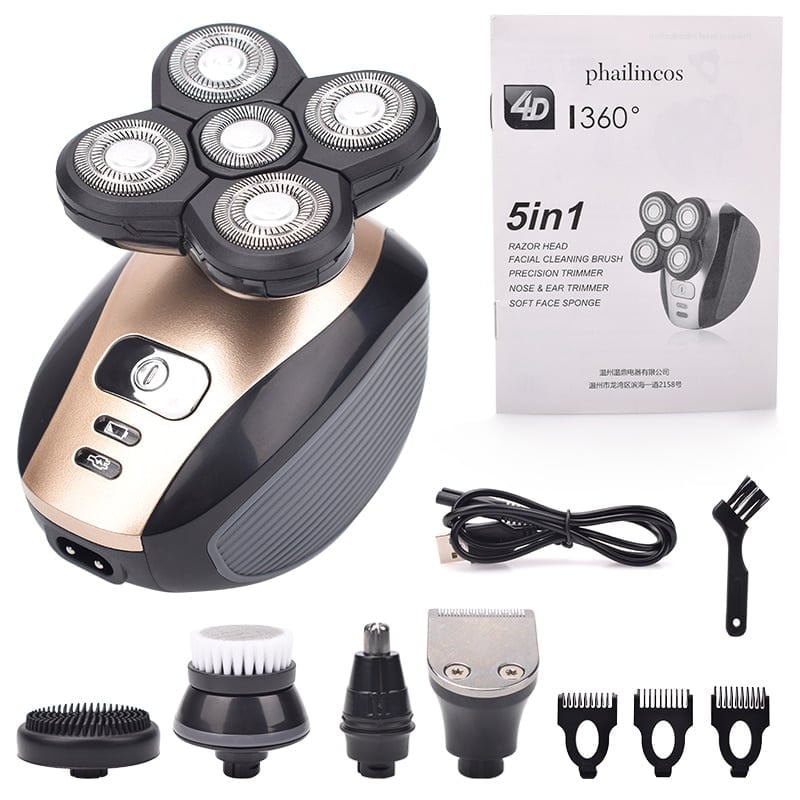 5 In 1 Multifunctional 4D Electric Shaver (Christmas Sale- 49% OFF)