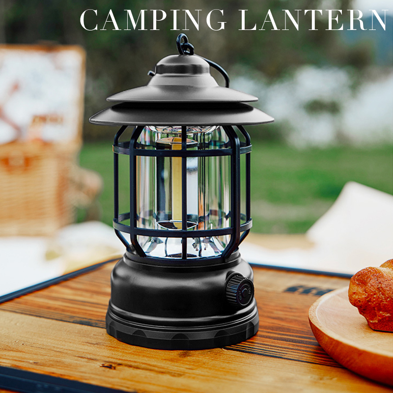 (Last Day Promotion-SAVE 50% OFF) Portable Retro LED Camping Lantern - Buy 2 Get Free Shipping