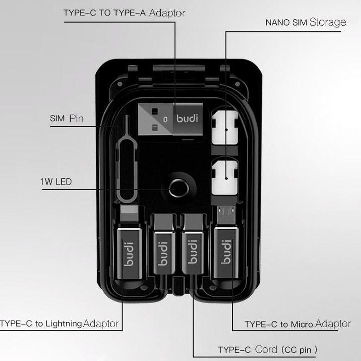 🔥Christmas Hot Sale [50% OFF] 7-in-1 Multifunction Universal Smart Adaptor Card Kit--Buy 3 Get 2 Free & Free Shipping