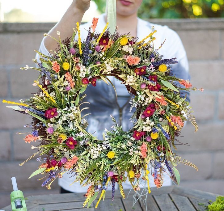 💐Texas Wildflower wreath BEST SELLER(🎁Spring Hot Sale- 45%OFF🎁)