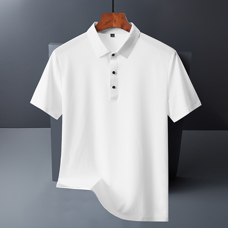 (BUY 2 GET 10% OFF & Free Shipping🔥) Men's Ice Silk Short Sleeve Polo Shirt