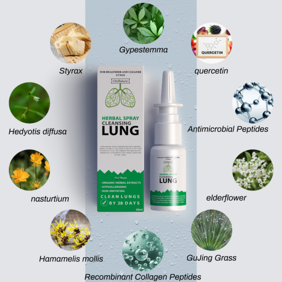 OnNature Herbal Organic Lung Clean & Repair Nasal Spray
