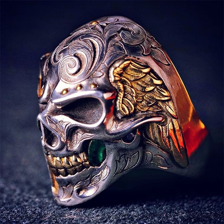 Skull Double-sided Ring