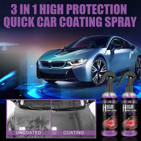 (Buy 2 get 1 free/ Buy 3 get 2 free )3 in 1 Ceramic Car Coating Spray