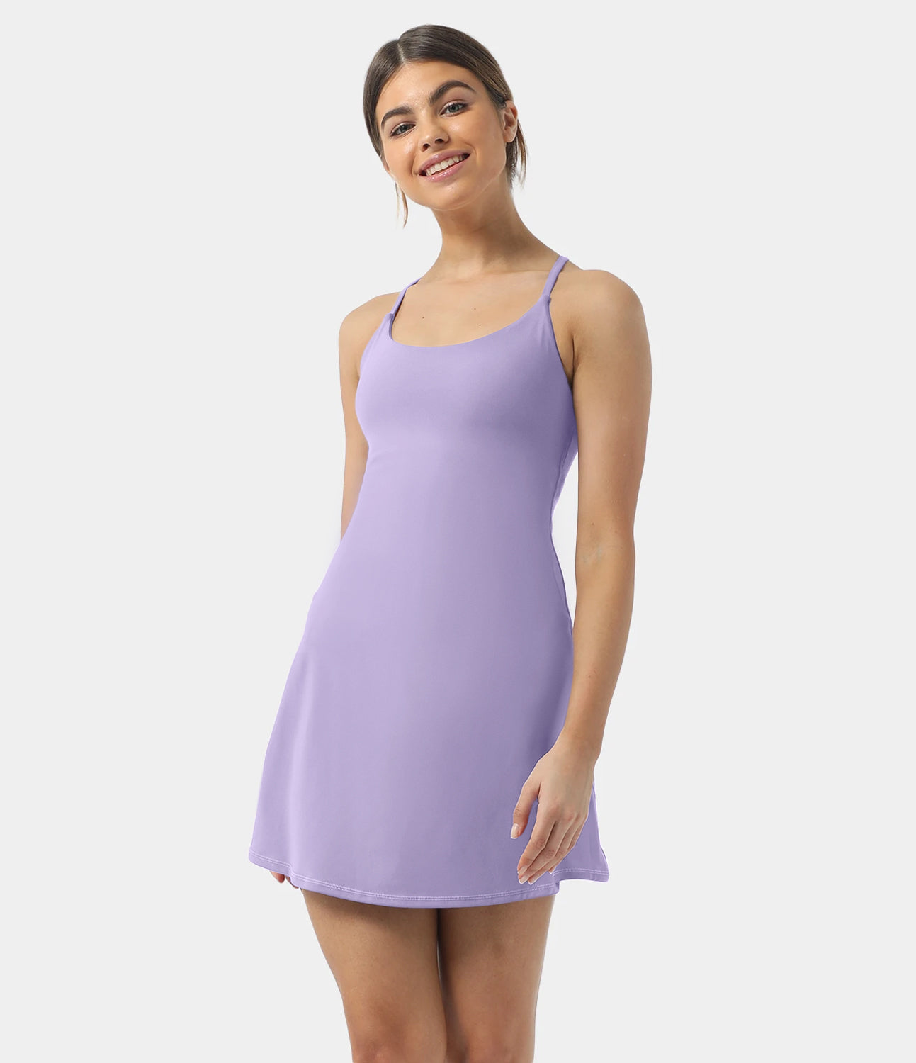 Everyday Cloudful® 2-in-1 Flare Activity Dress-Wannabe