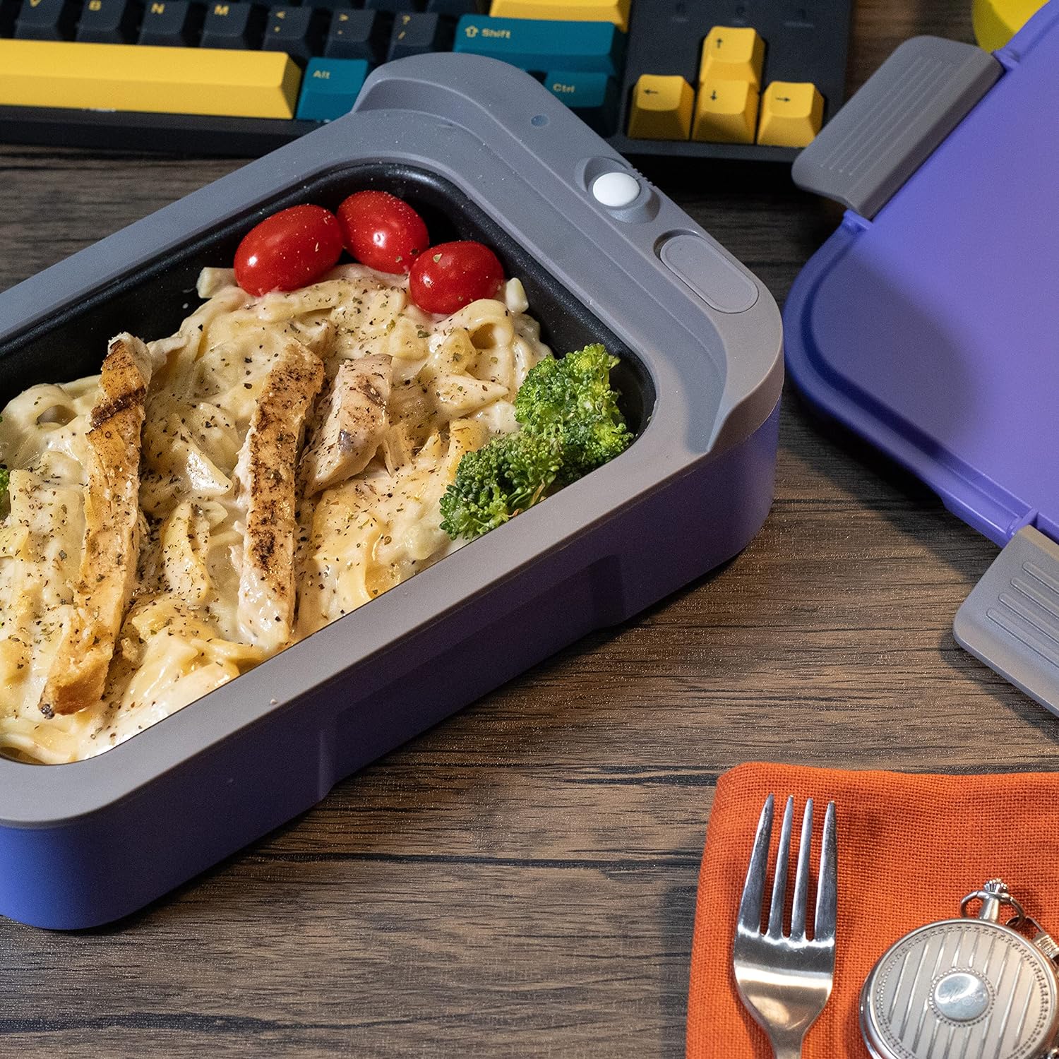 Hot Bento Self Heated Lunch Box and Food Warmer