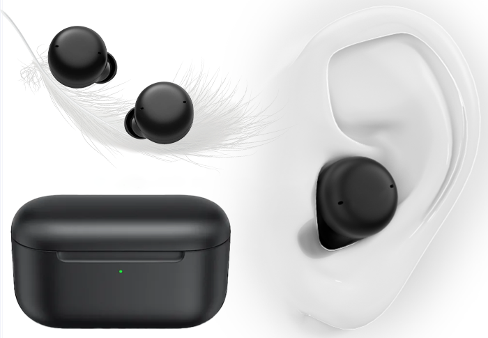Smart Noise Cancelling Wireless Earphones - Superior Sound & Premium Comfort Waterproof In-Ear Earbuds