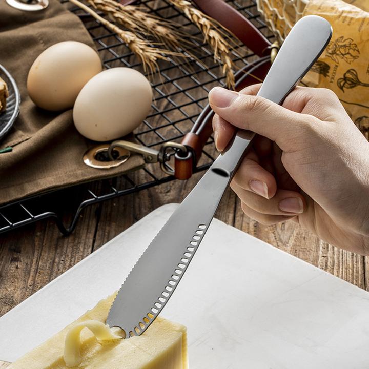 🎁Christmas Promotion🎄【50% OFF & BUY 2 GET 1 FREE】- 3 In 1 Food Grade 304 Stainless Steel Butter Knife