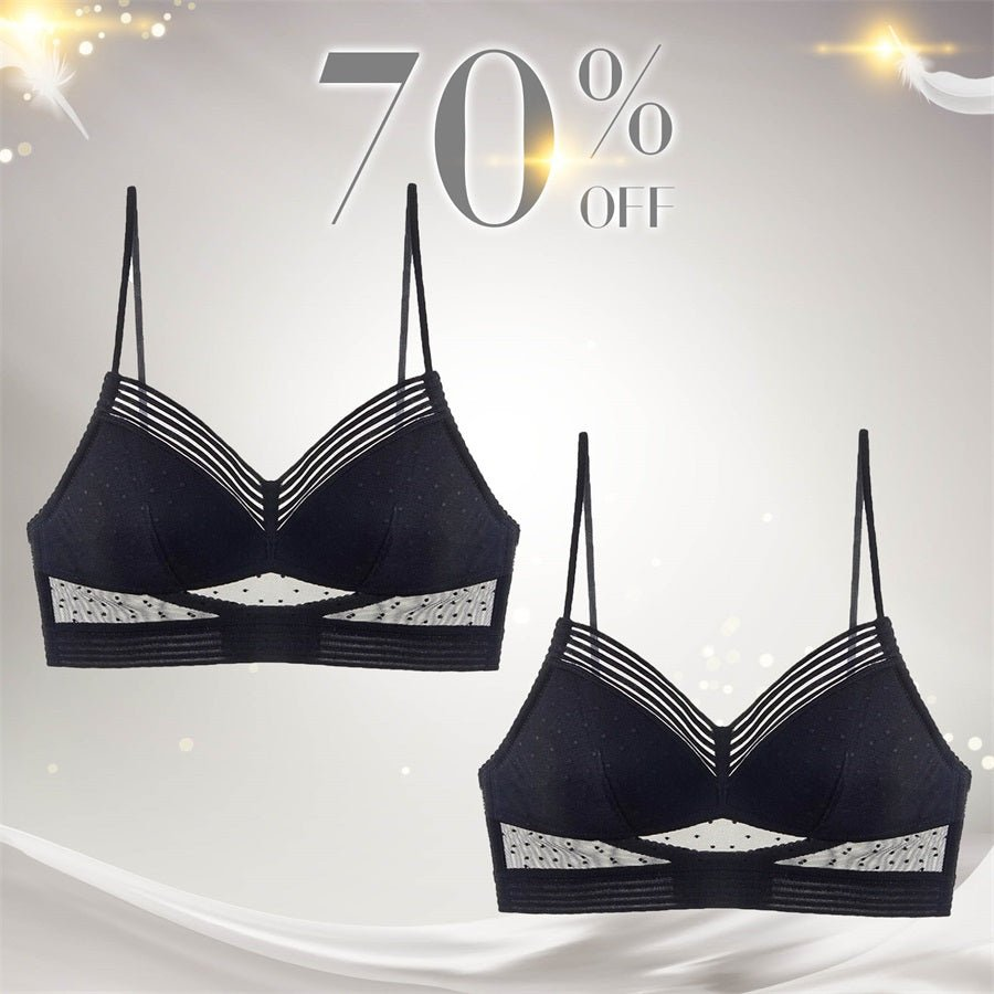 Starry Bra – Low Back Wireless Lifting Lace Bra