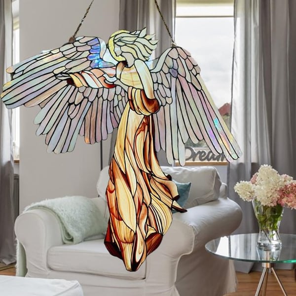 🔥Last Day Promotion-SAVE 50% OFF🔥Guardian Angel Window Panel Hangings-BUY 2 GET 10% OFF & FREE SHIPPING