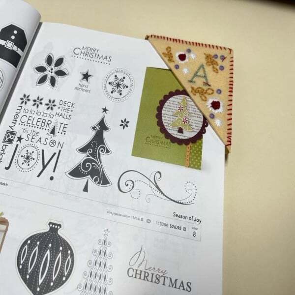 🎁HOT SALE 49% OFF-Personalized hand embroidered corner bookmark