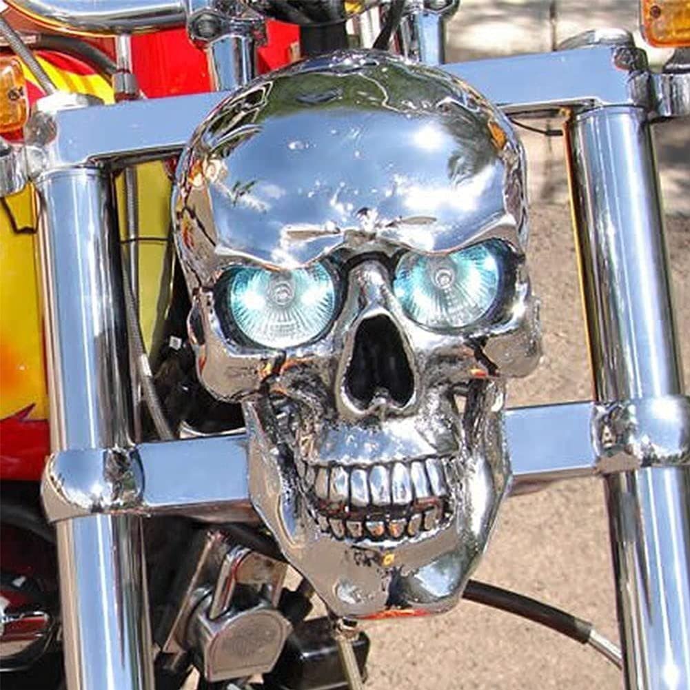 Universal LED Motorcycle Skull lamp