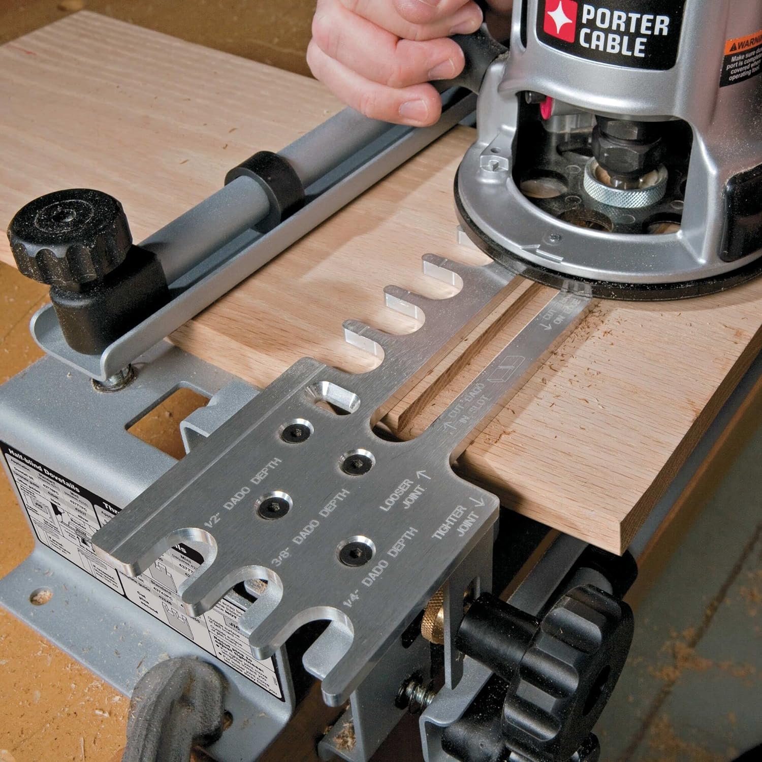 Porter Cable Dovetail Jig with Mini Template Kit