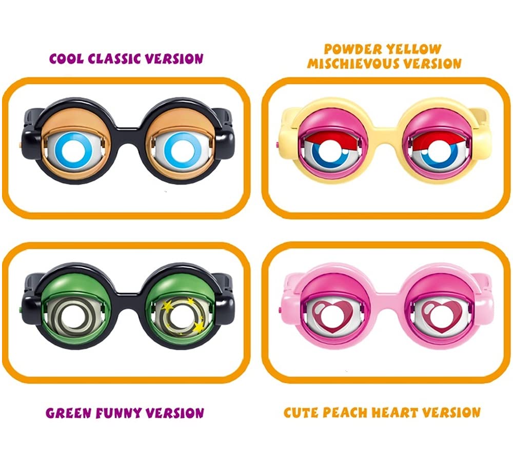 Crazy Eyes Funny Party Glasses