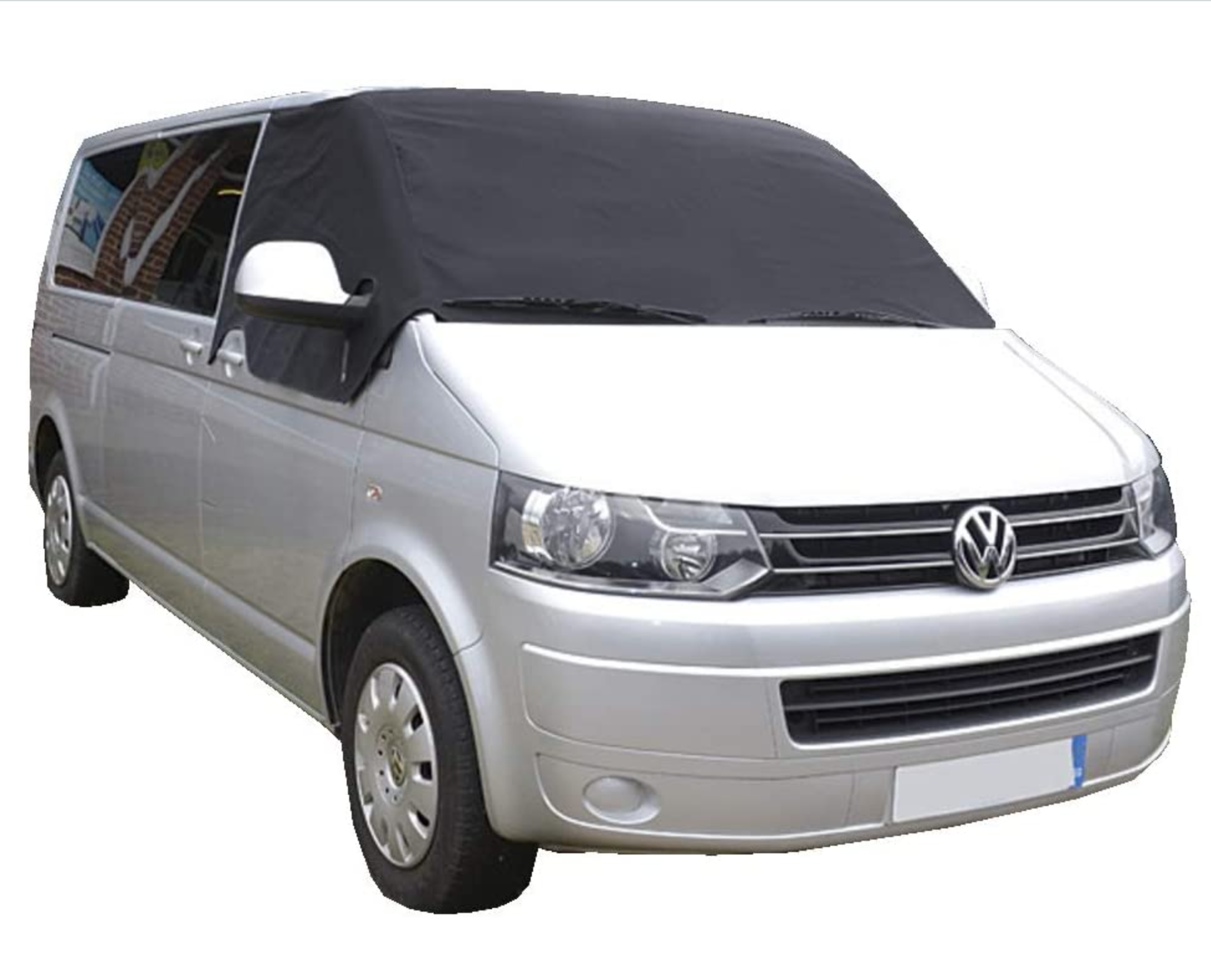 FITS VW TRANSPORTER T5 Custom Covers  Luxury Front Windscreen Wrap Cover - BLACK