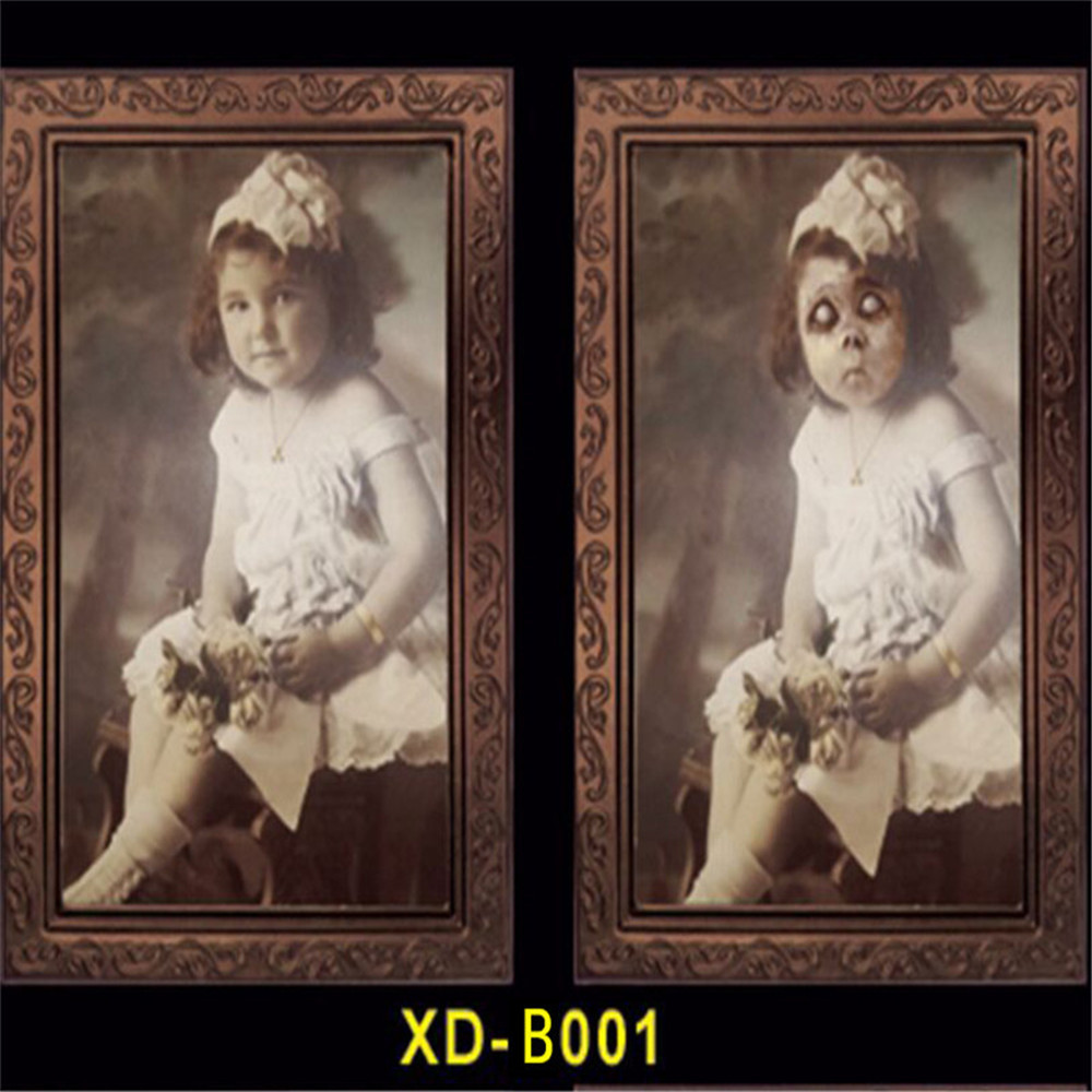 💝Halloween Special Gift -Victorian Style Hologram Picture With Frame