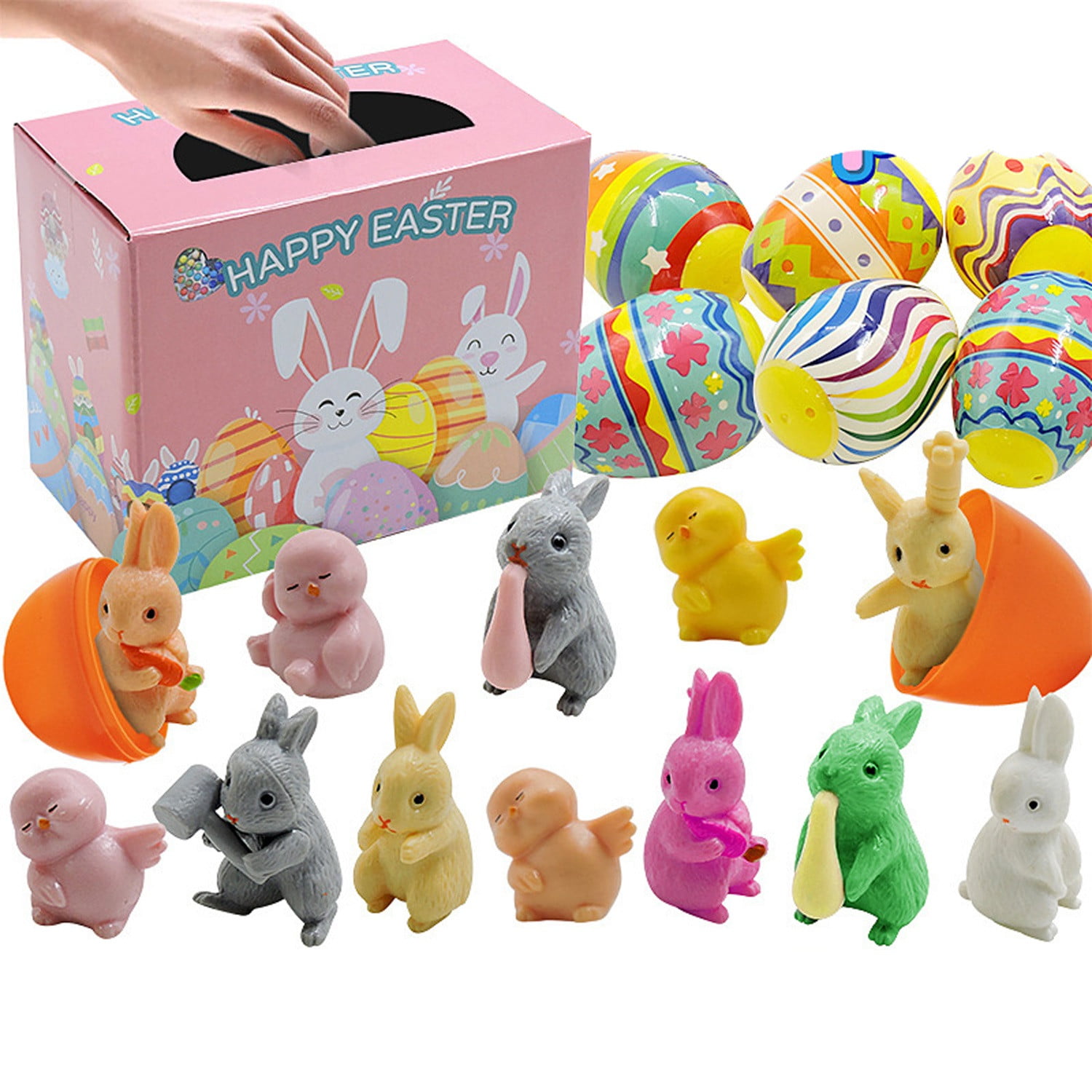 (🔥Hot Sale-50% OFF) Easter Eggs Filled With Little Surprise Toys