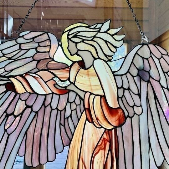 🔥Last Day Promotion-SAVE 50% OFF🔥Guardian Angel Window Panel Hangings-BUY 2 GET 10% OFF & FREE SHIPPING