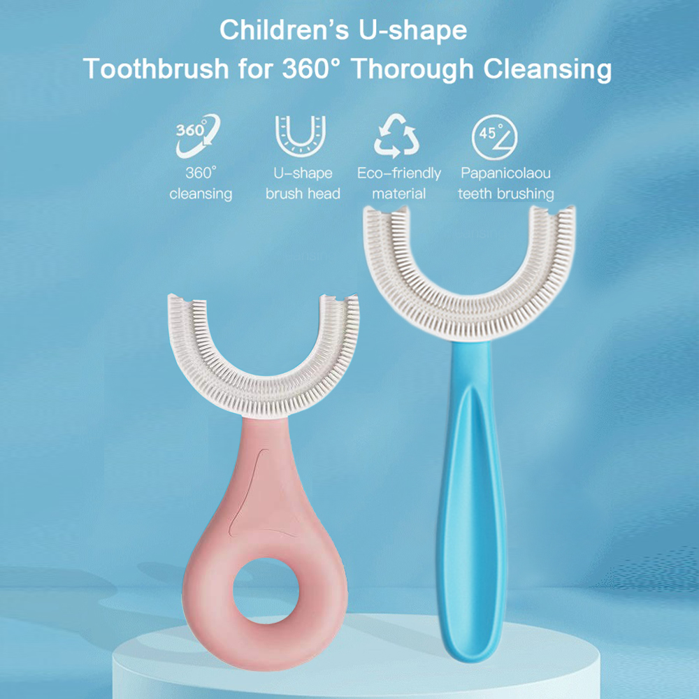 All Rounded Children U-Shape Toothbrush