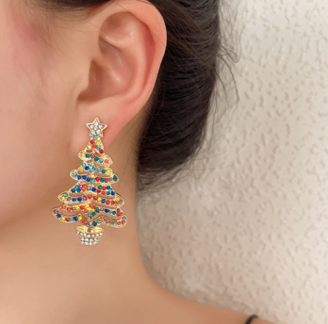 Christmas Tree Earrings (BOGO Special Limited Time)