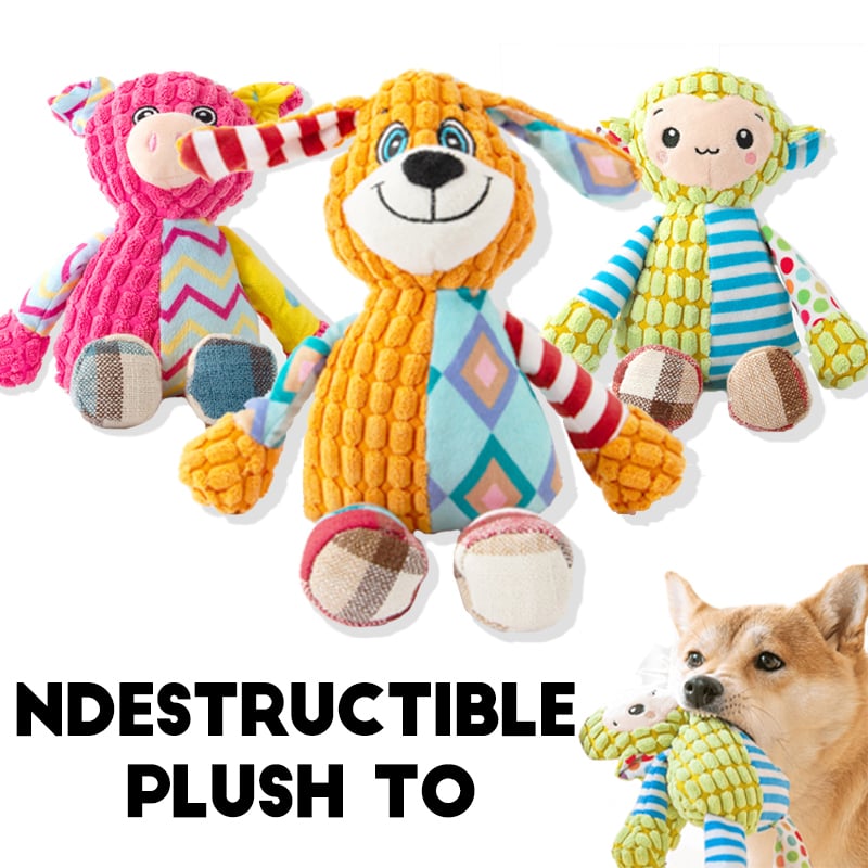 49% Off🔥IMMORTAL SQUEAKER PLUSH TOY FOR AGGRESSIVE CHEWERS