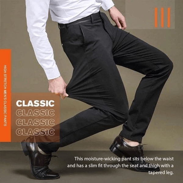 High Elasticity Men's Classic Pants